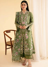 Qlinekari By Qalamkar Embroidered Lawn 3 Piece Unstitched Suit QLM24QK SQ-14 SEMAL